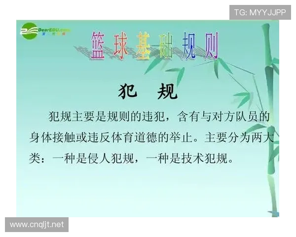 篮球规则中技术犯规的认定依据及相应罚则的执行流程说明